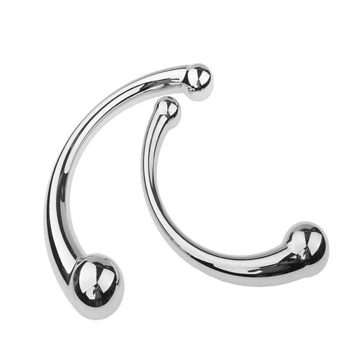 Double Anal Elegant 5858 Steel Hook Ended Stainless 0712